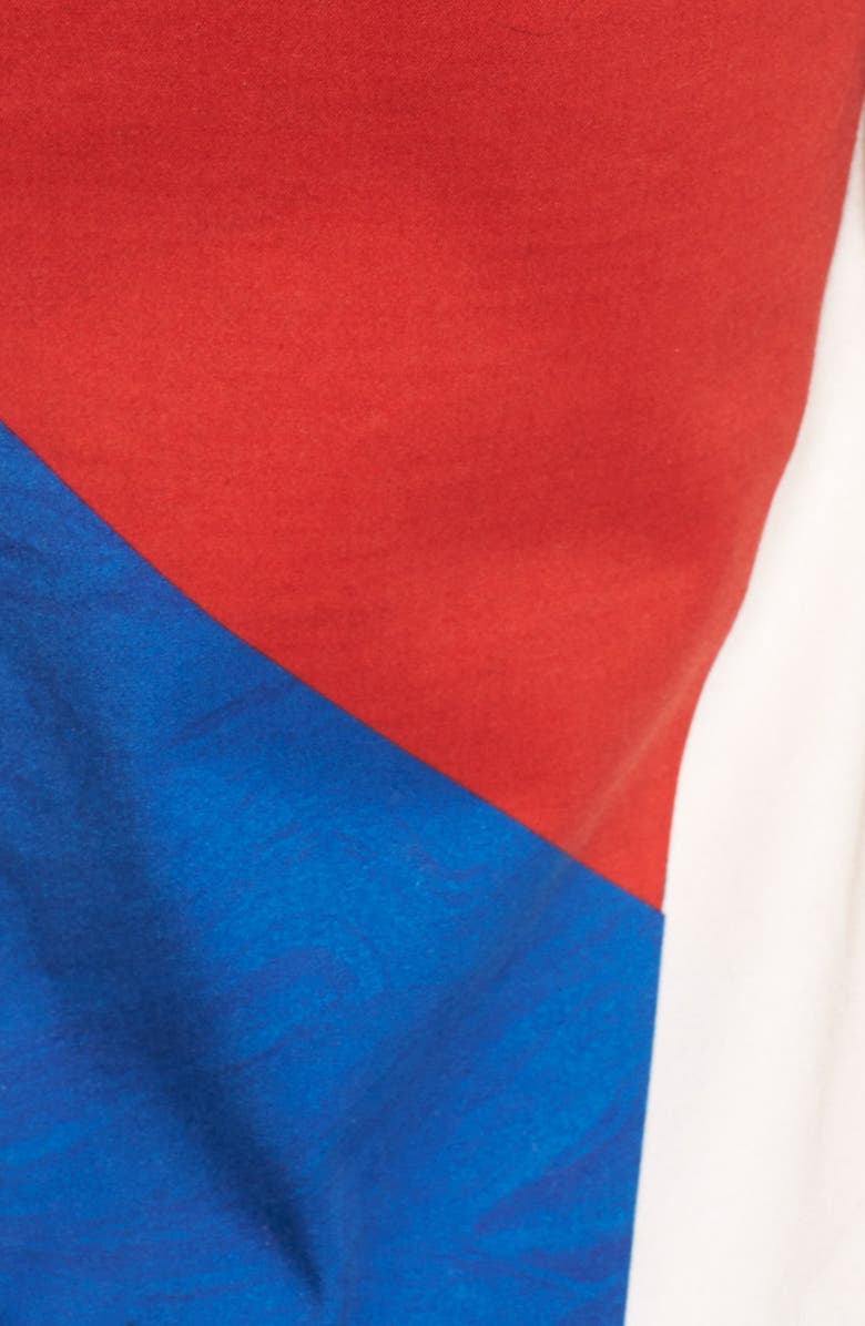 Alice + Olivia 'Clyde' Print Stretch Cotton Dress, Alternate, color, 