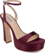 BADGLEY MISCHKA Caia Ankle Strap Platform Sandal