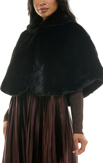 Faux Fur Capelet