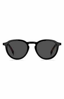 BOSS 51mm Round Sunglasses