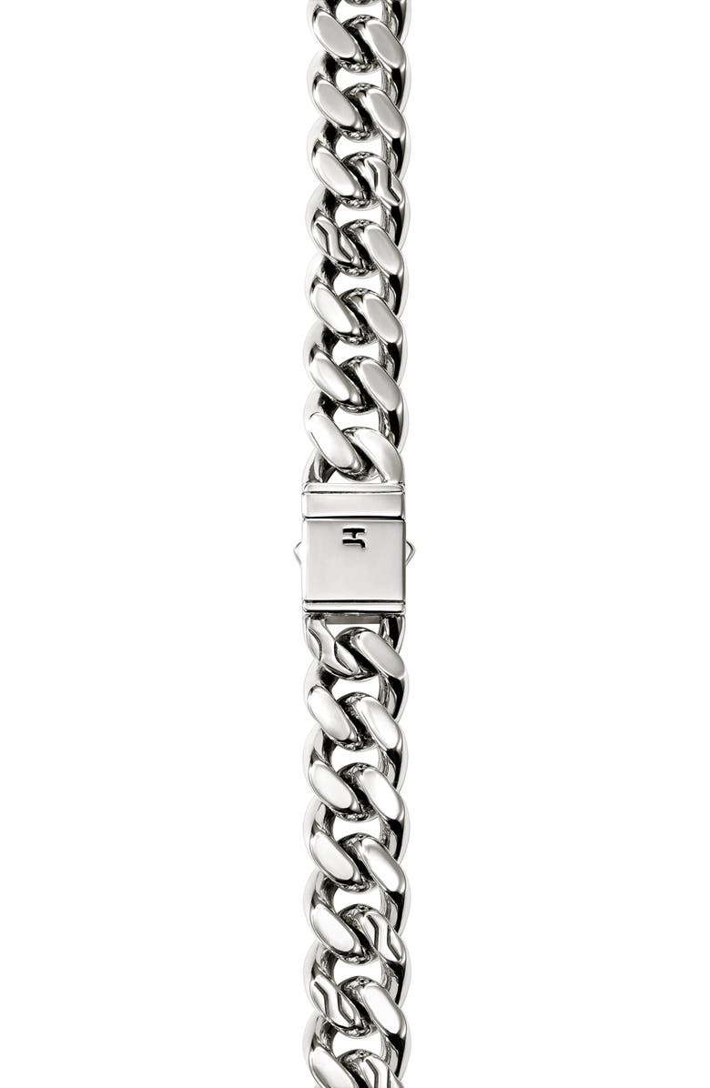 John Hardy Curb Chain Necklace, 11mm, Alternate, color, Sterling Silver