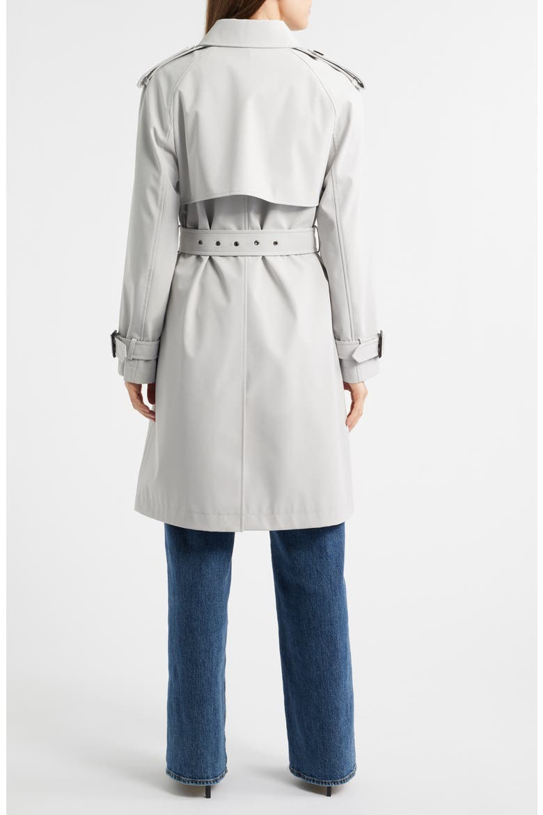 Belted Trench Coat, Alternate, color, STONE