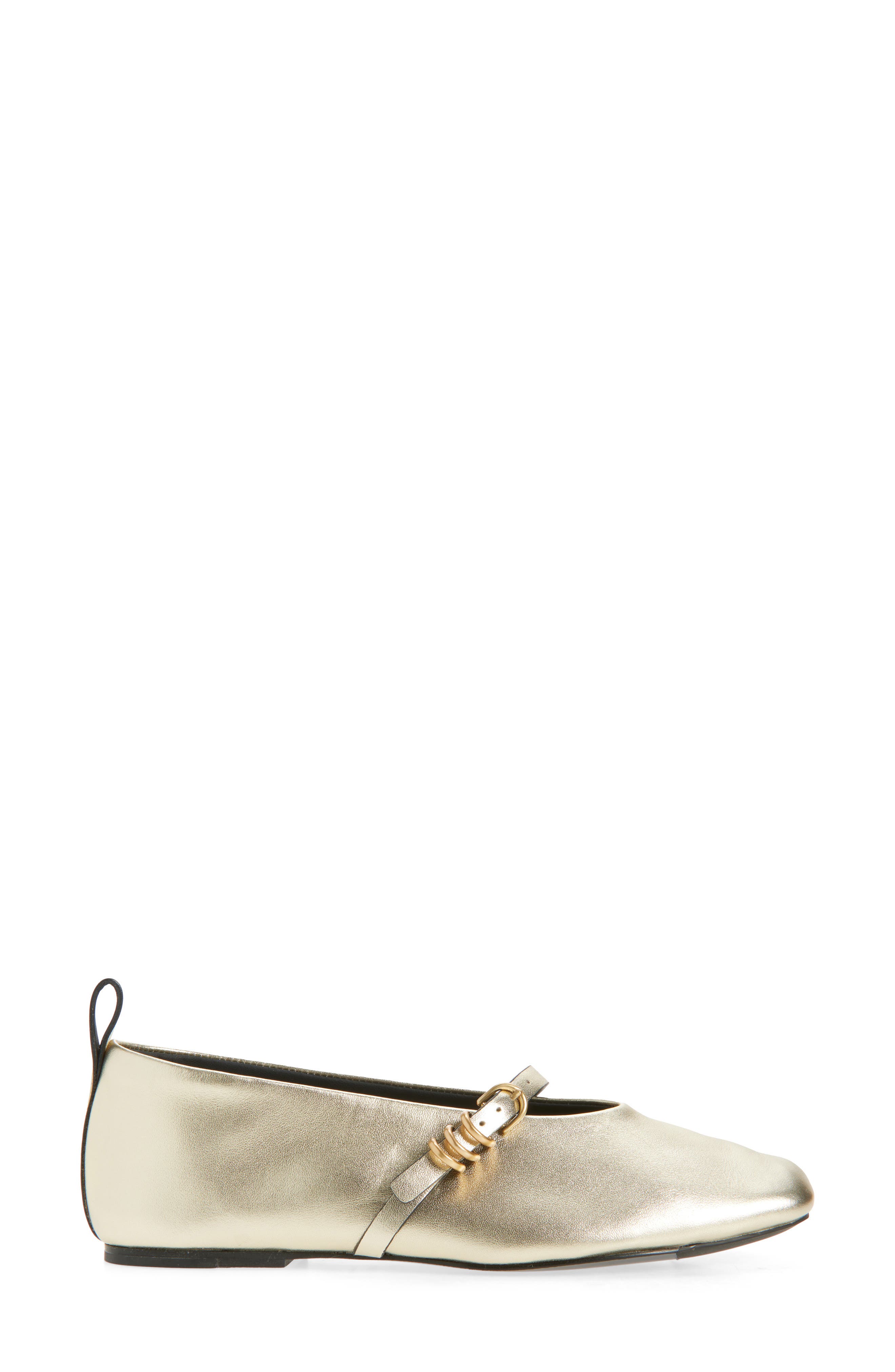 Spire Mary Jane Flat, Alternate, color, GOLD