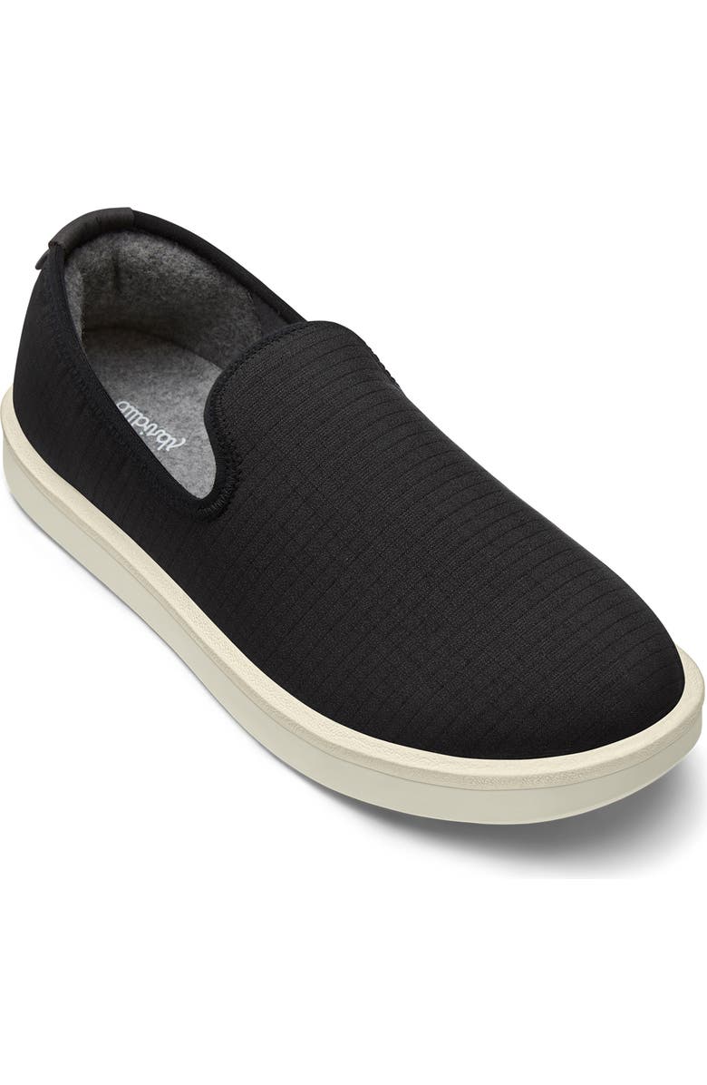 Allbirds Wool Lounger Slip-On Sneaker, Main, color, Natural Black/ Natural White