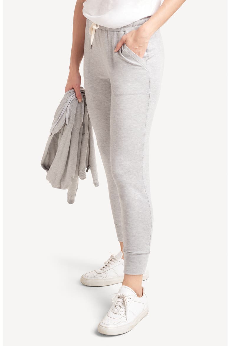 Supersoft Joggers, Alternate, color, HEATHER GREY