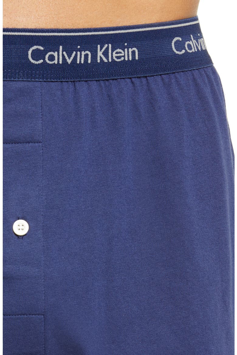 3-Pack Knit Cotton Boxers, Alternate, color, BLUE BAY/ MINNOW/ MEDIEVAL