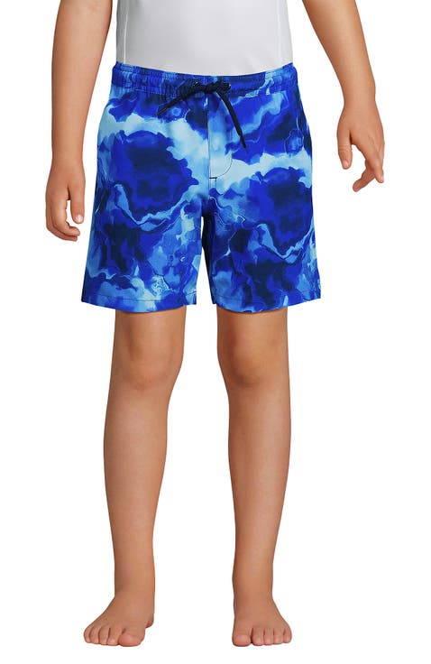 Boys Print Swim Trunks