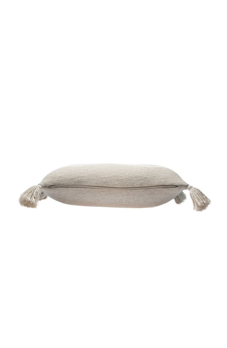 Lorena Canals Knitted cushion Oasis Soft Linen, Alternate, color, Linen, Natural