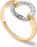 Marco Bicego Jaipur Open Circle Pavé Diamond Ring