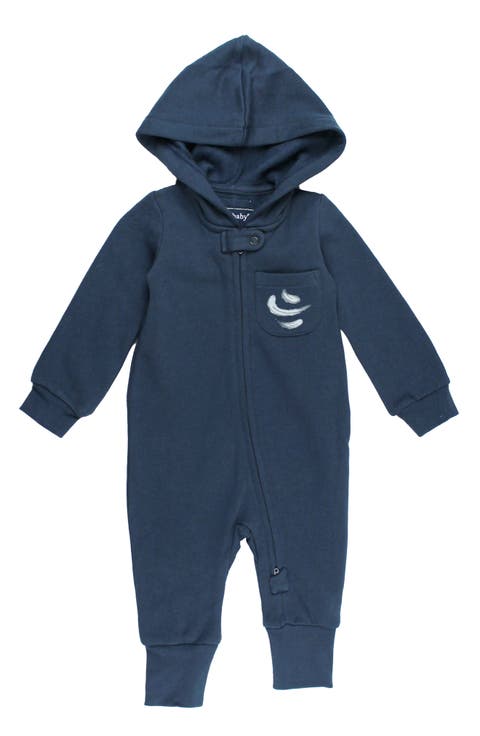 Organic Cozy Zipper Romper
