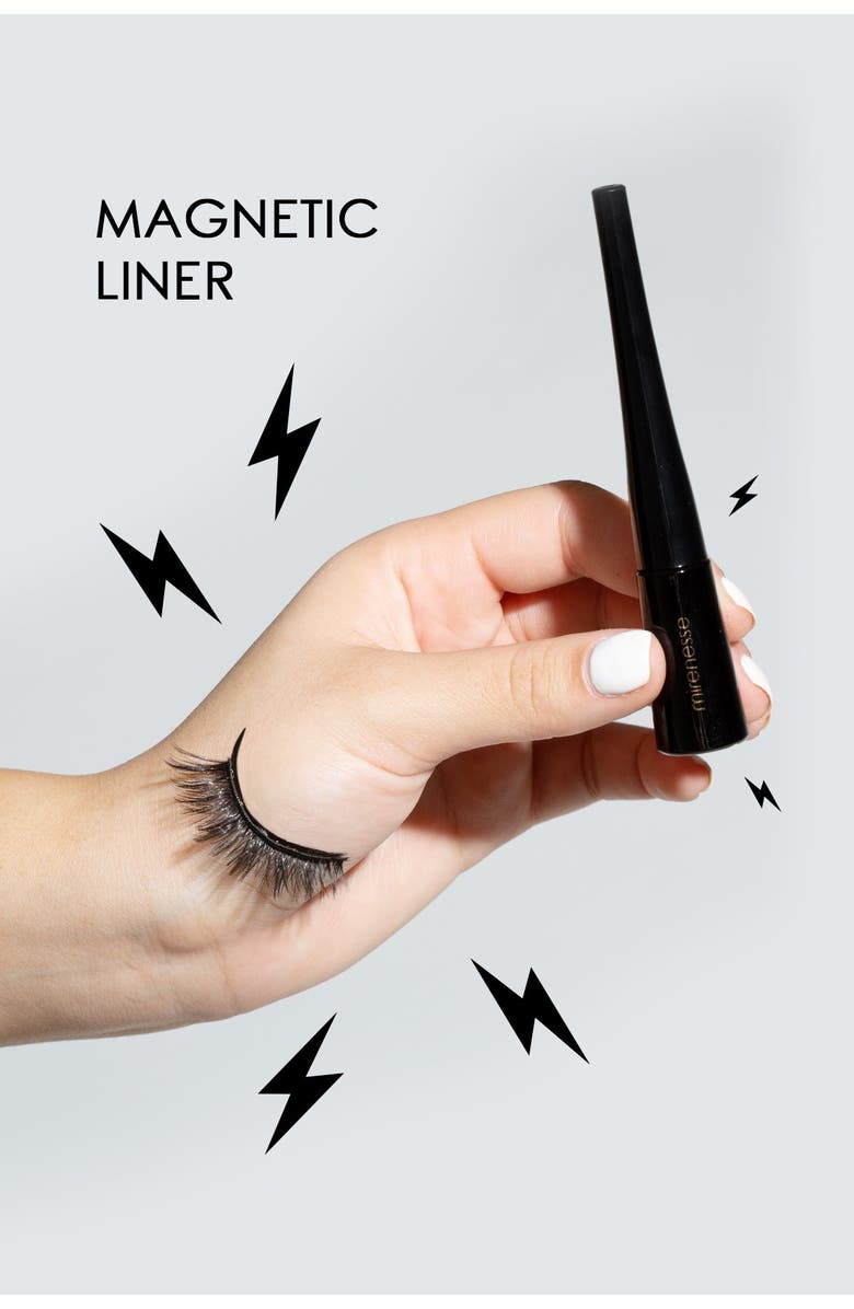 MIRENESSE Magnomatic 24-Hour Reusable Magnetic Eyeliner & Lash Kit - Classic Camilla, Alternate, color, 