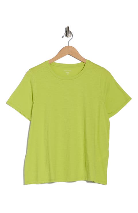 Crewneck Short Sleeve Organic Cotton T-Shirt