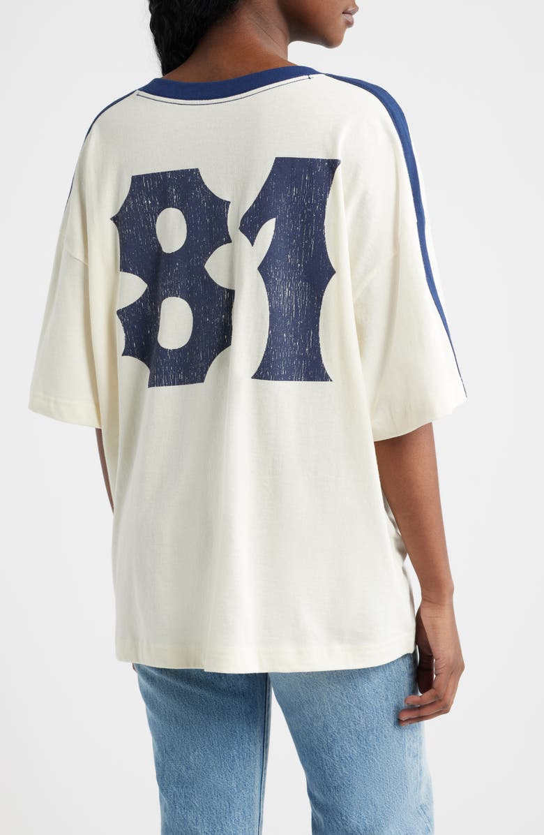 GOLDEN HOUR LA Sports Club 81 Graphic T-Shirt, Alternate, color, Marshmallow