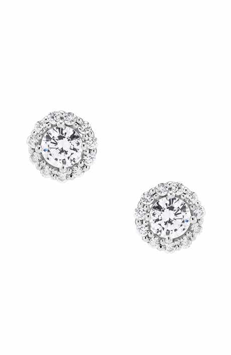 Frankie & Zoe Lab Grown Diamond Stud Earrings