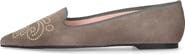 Pretty Ballerinas Pointed Toe Studded Loafer