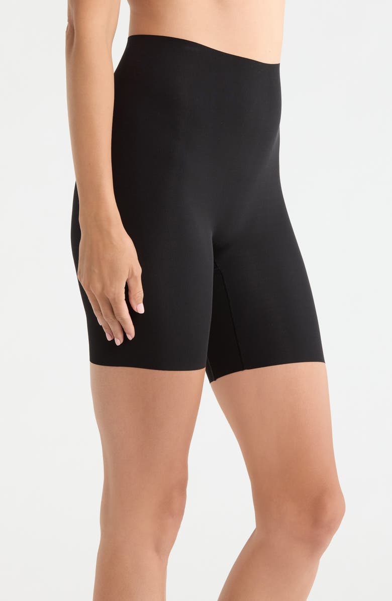 Nordstrom Invisible Edge Slip Shorts, Alternate, color, Black