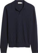 Canali Wool Polo Sweater