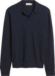 Canali Wool Polo Sweater