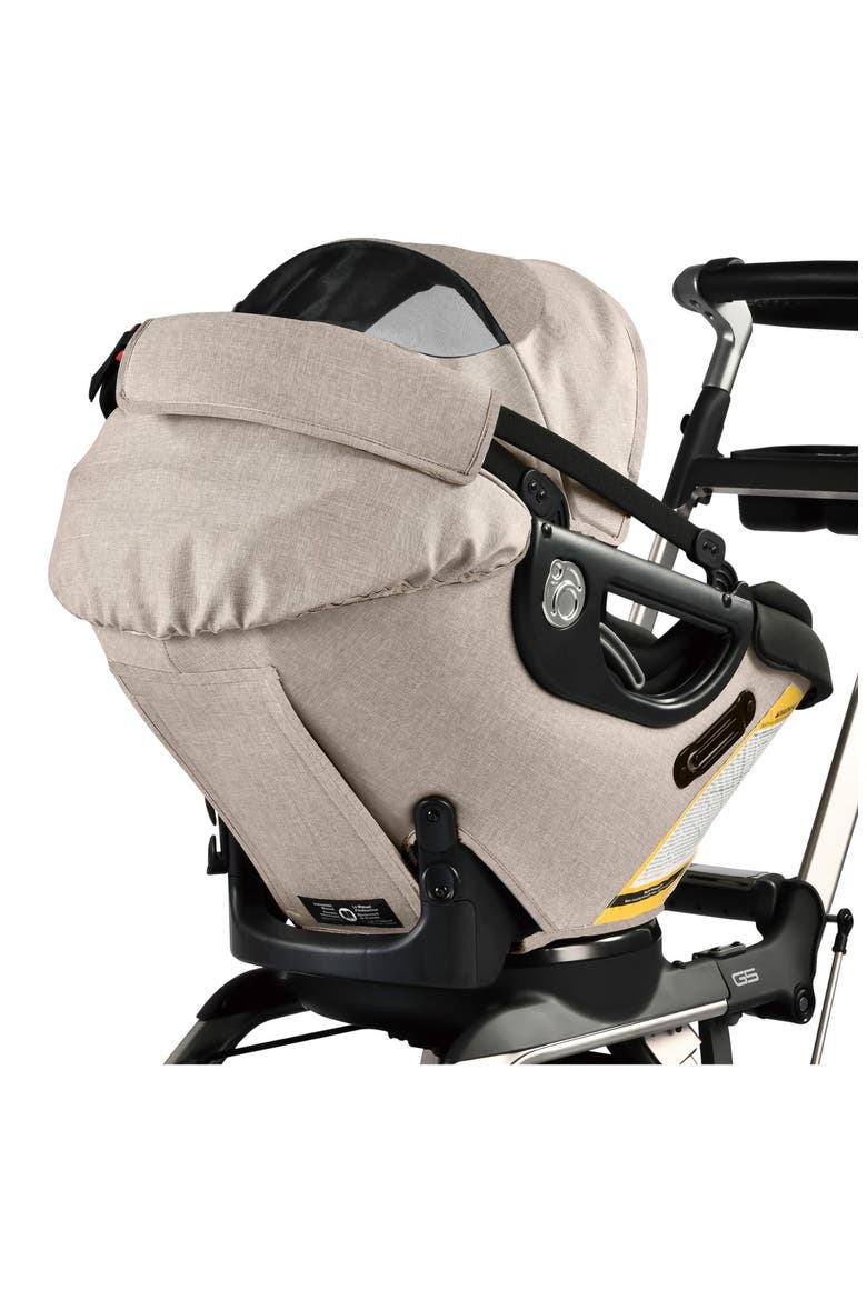 G5+ Infant Car Seat & Base, Alternate, color, MELANGE FLAX