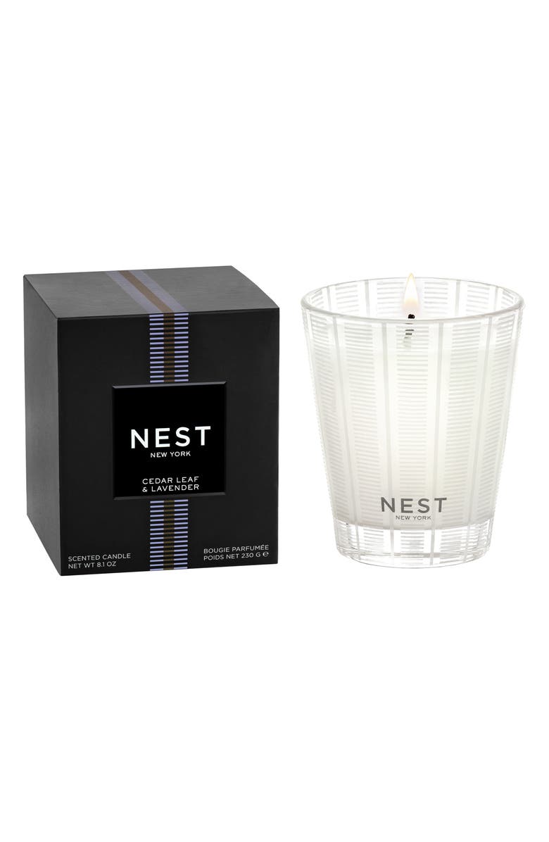 NEST New York Cedar Leaf & Lavender Candle, Main, color, 