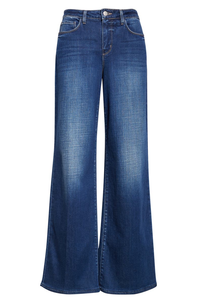 L'AGENCE Alicent High Waist Wide Leg Jeans, Alternate, color, Marvista