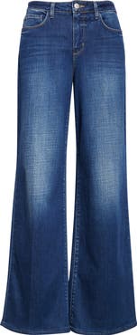 L'AGENCE Alicent High Waist Wide Leg Jeans