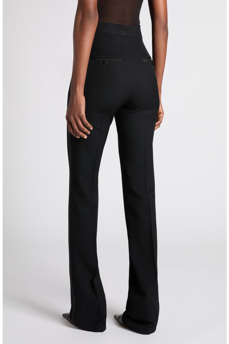 Wool & Mohair Pants, Alternate, color, BLACK/ WHITE