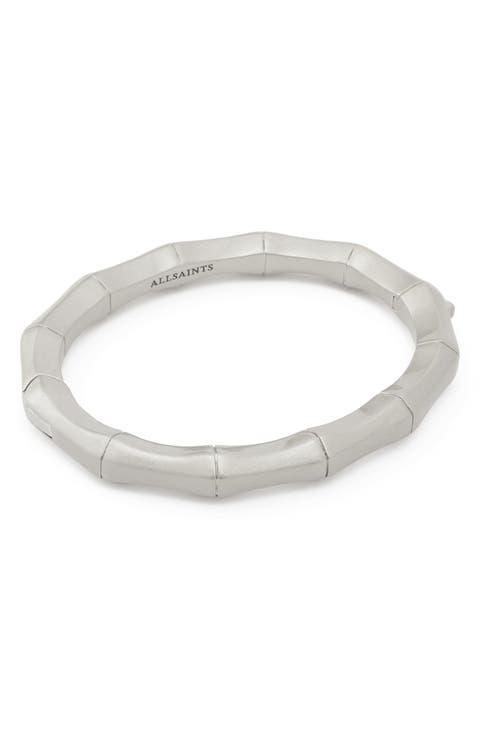 Angular Hinged Bangle