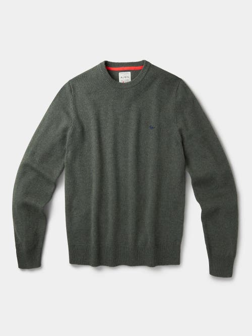 Aubin Westbourne Crew Neck Sweater In Brown