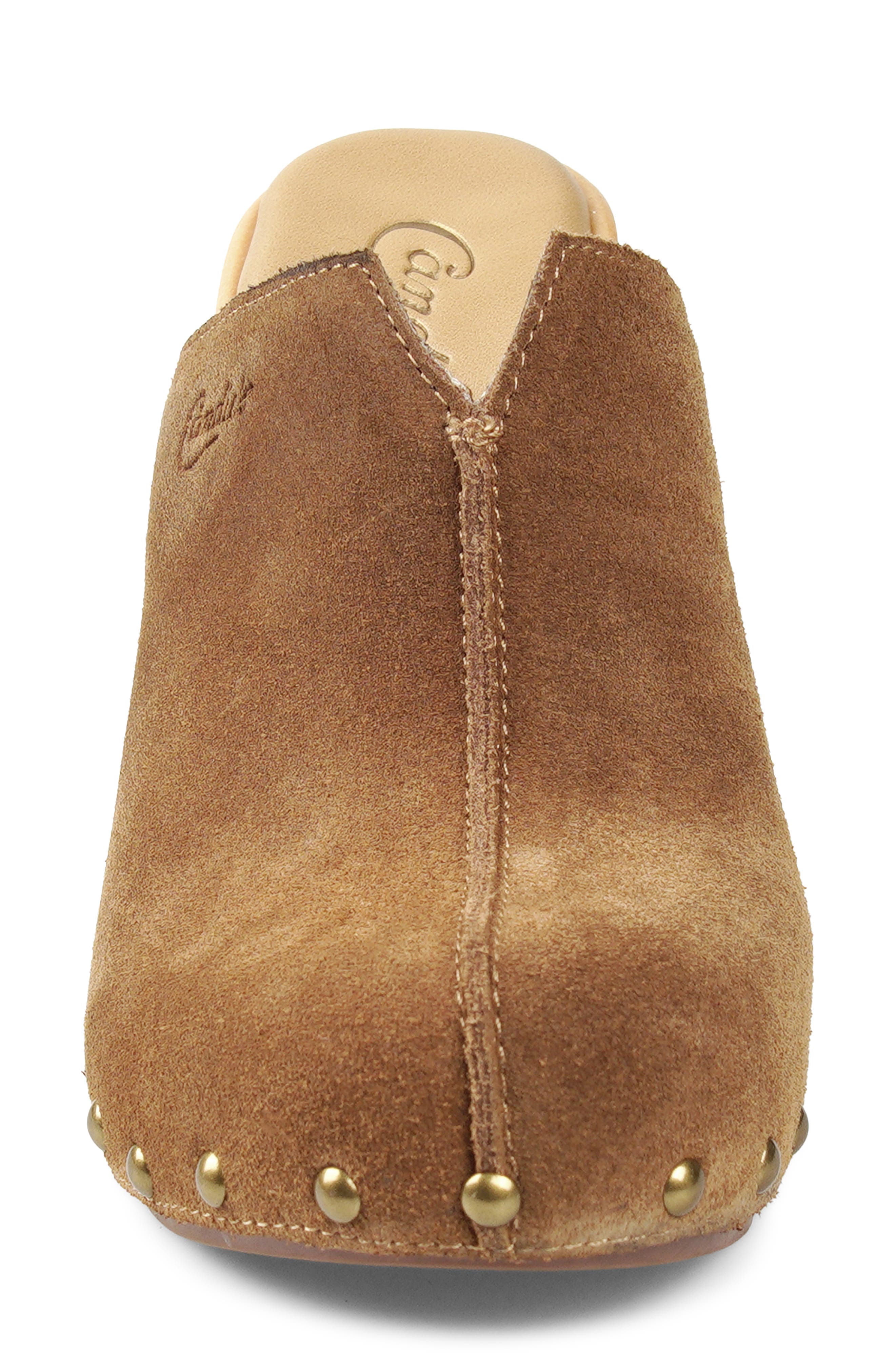 Chillax Clog, Alternate, color, TAN SUEDE
