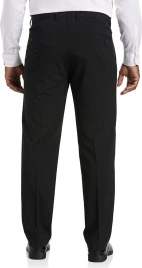 Oak Hill by DXL Big & Tall Perfect Fit Waist-Relaxer Pleated Suit