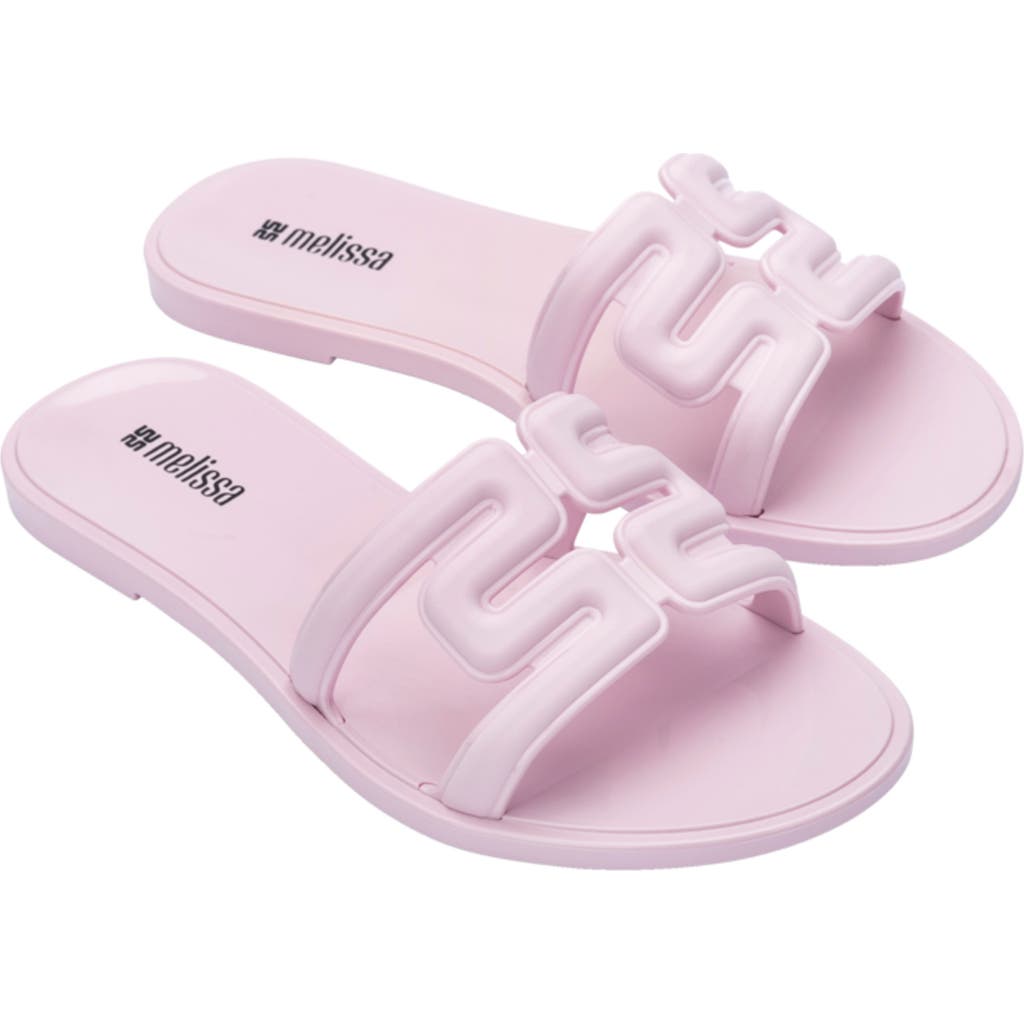 Shop Melissa M Slide Sandal In Light Pink