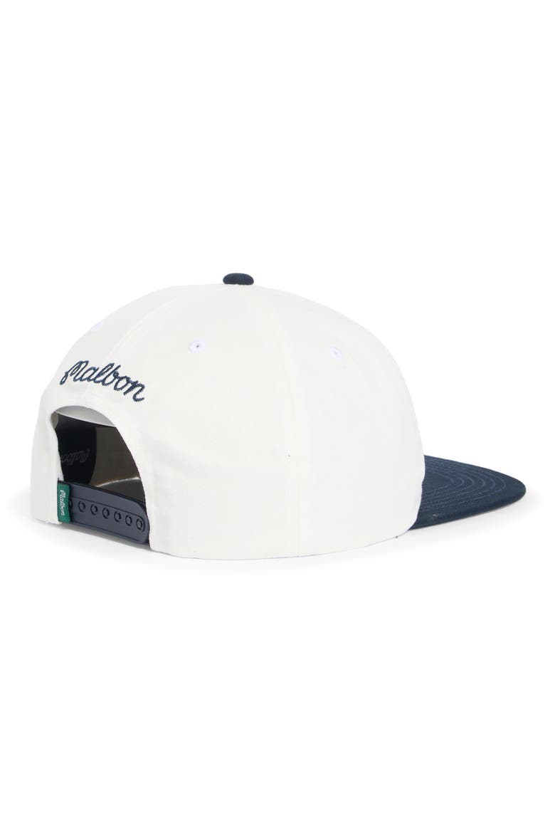 Palmera Patch Snapback Baseball Cap, Alternate, color, WHITE
