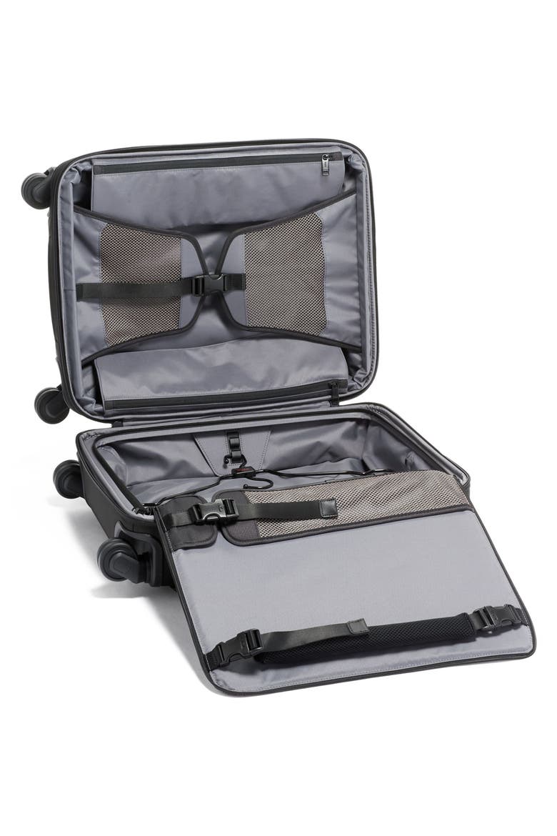 Alpha 3 Collection 22-Inch Continental Expandable 4-Wheel Packing Case, Alternate, color, BLACK
