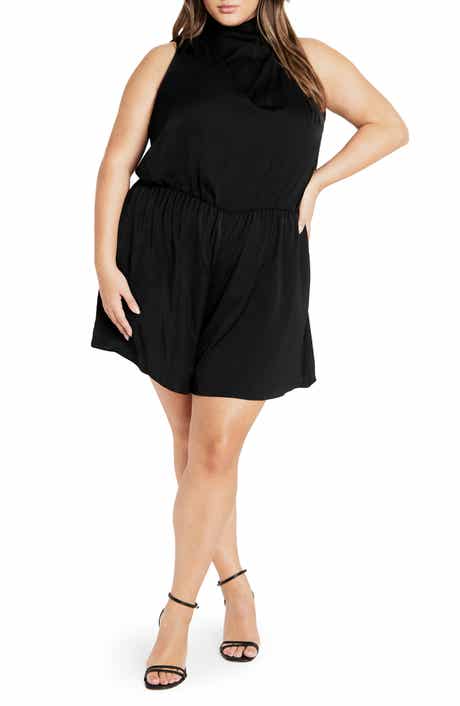 City Chic Kiana Sleeveless Playsuit