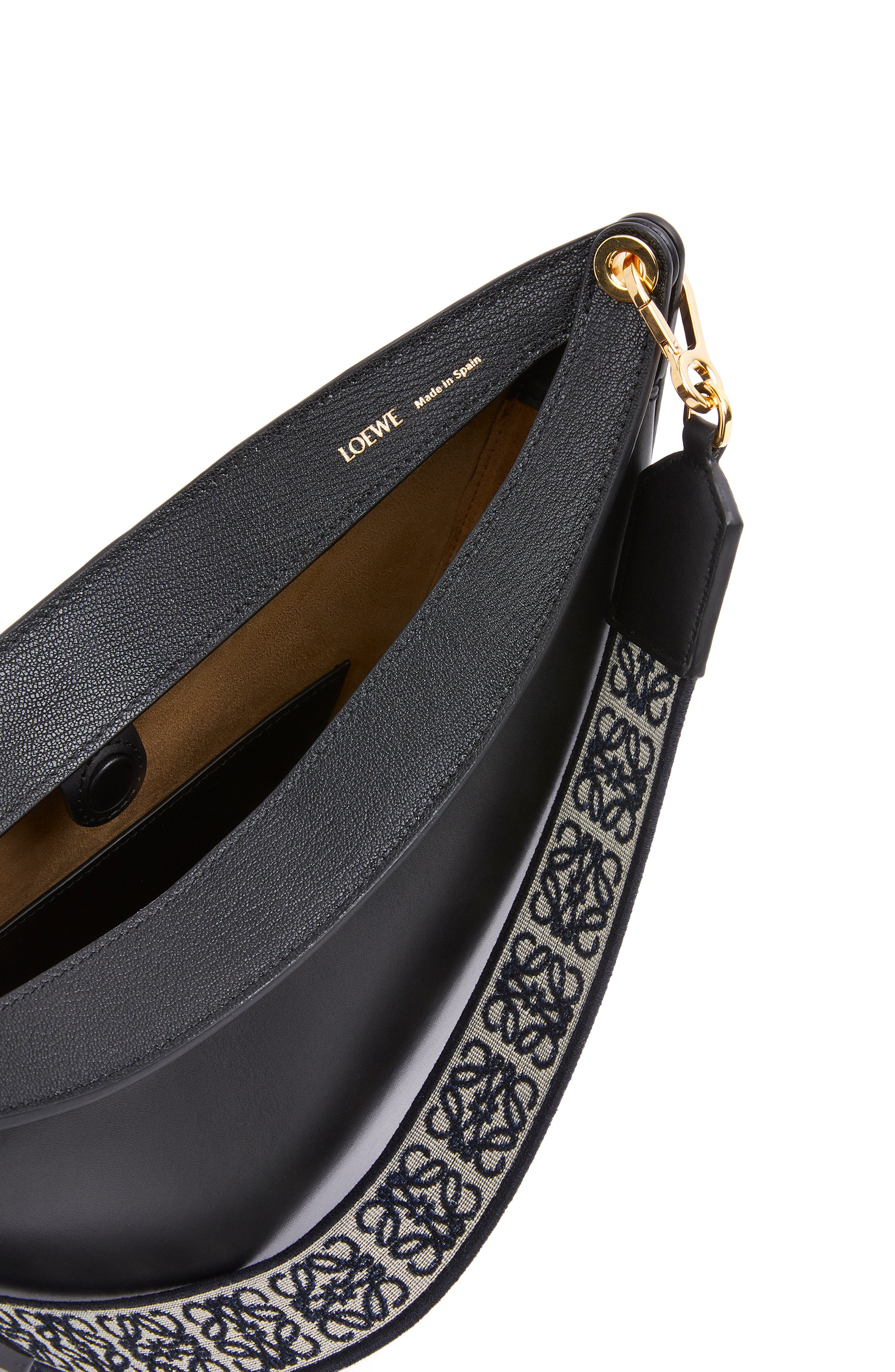 Loewe Luna Leather Shoulder Bag, Alternate, color, 