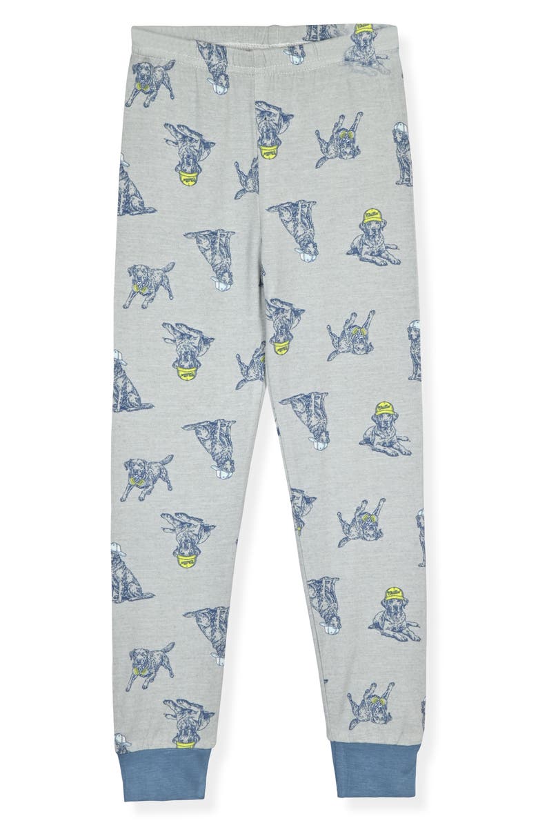 SLEEP ON IT Kids' Assorted 2-Pack Print Fitted Two-Piece Pajamas, Alternate, color, Blue