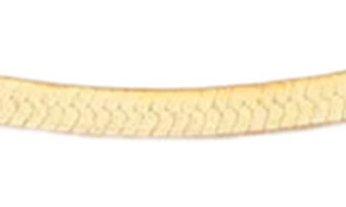 Made By Mary Thin Hera Chain Necklace In Gold