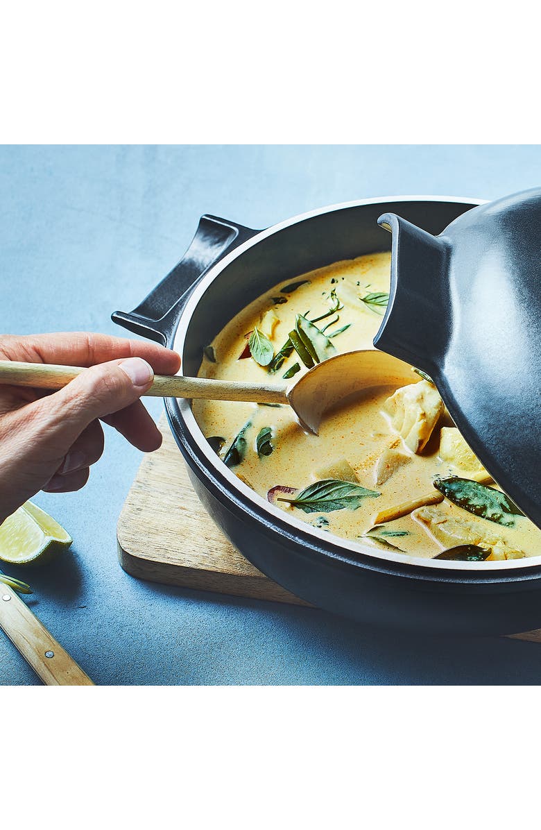 Emile Henry Delight 2.6 Quart Braiser, Slate, Alternate, color, Slate