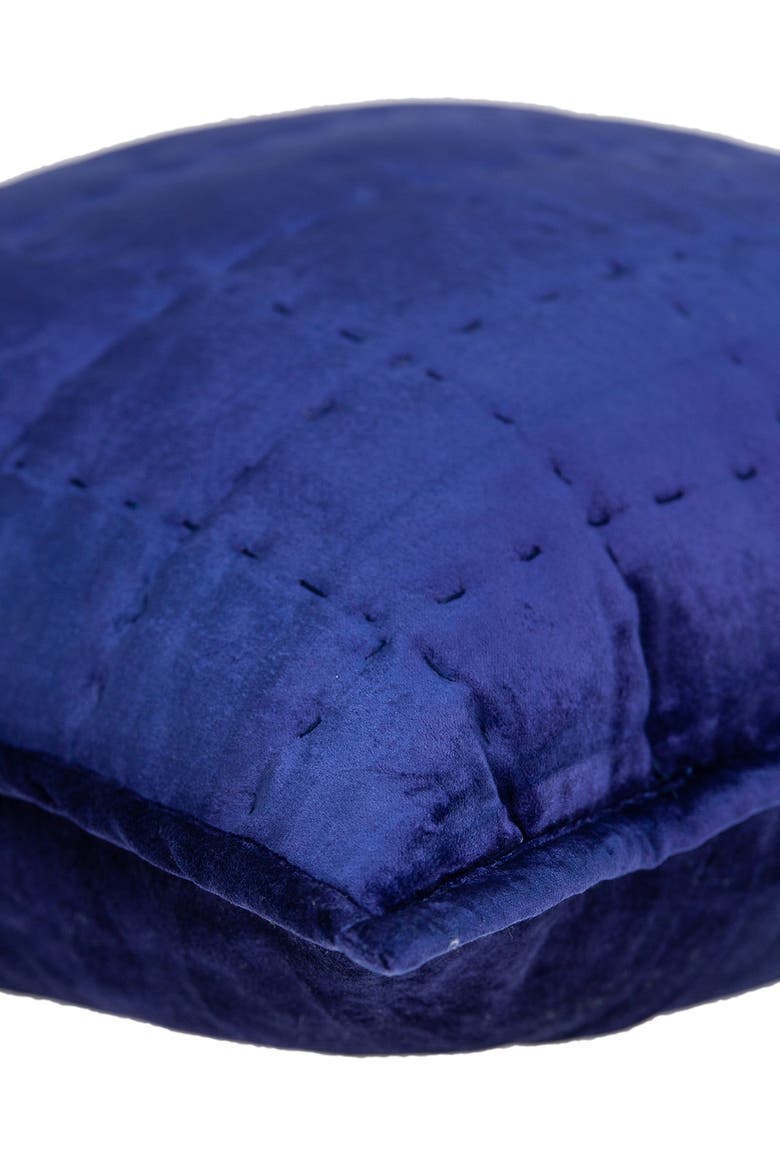 Augusta Transitional Solid Quilted Pillow - 20" x 20" - Royal Blue, Alternate, color, ROYAL BLUE