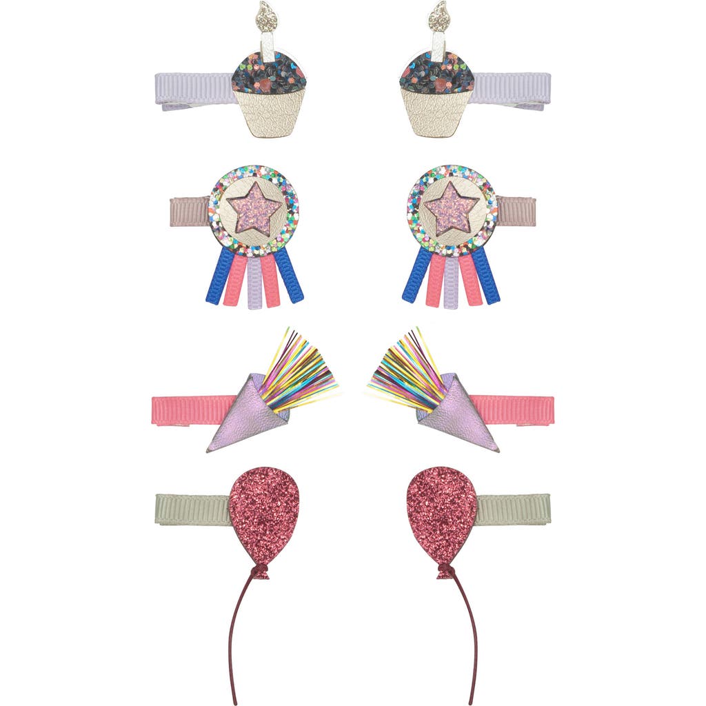 Shop Mimi & Lula Kids' 8-pack Birthday Theme Mini Hair Clips