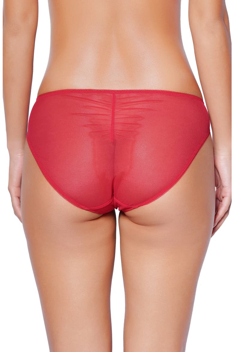 Eglantine Lace Bikini, Alternate, color, RED