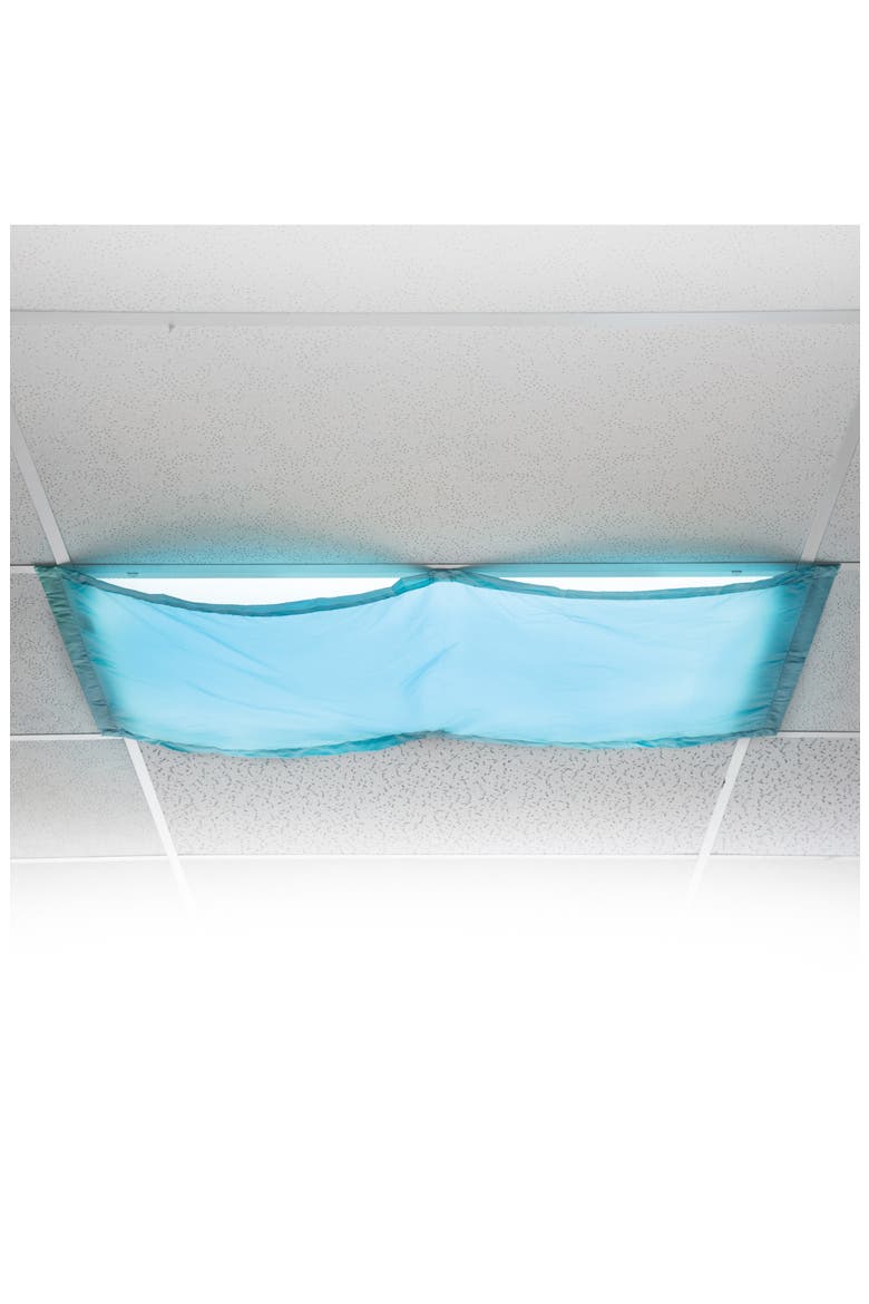 Cozy Shade Light Fixture Covers, Alternate, color, BLUE