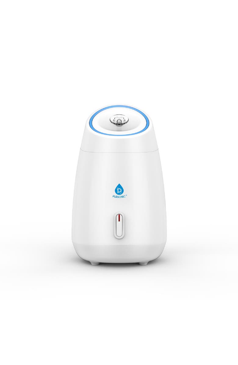 PURSONIC Tri-Fold Vanity Mirror, Pursonic Facial Steamer, Anti-Aging Serum Set & Konjac Sponge Duo, Alternate, color, Multicolor