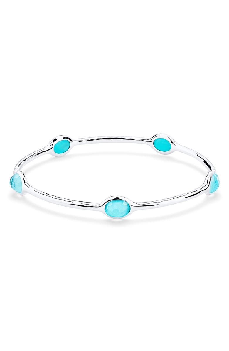 Ippolita Rock Candy Bangle, Main, color, Silver