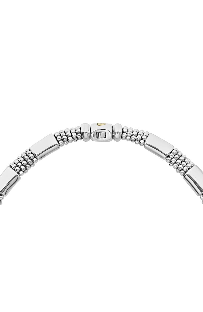 LAGOS Signature Caviar High Bar Rope Collar Necklace, Alternate, color, 