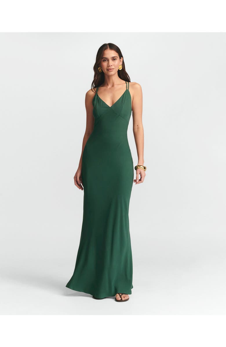 ST MRLO Isadora Slip Dress, Main, color, Peacock