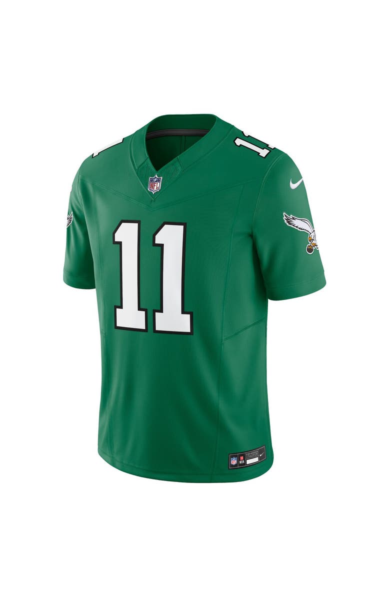 Nike Men's Nike A.J. Brown Kelly Green Philadelphia Eagles Vapor F.U.S.E. Limited Jersey, Alternate, color, Kelly Green