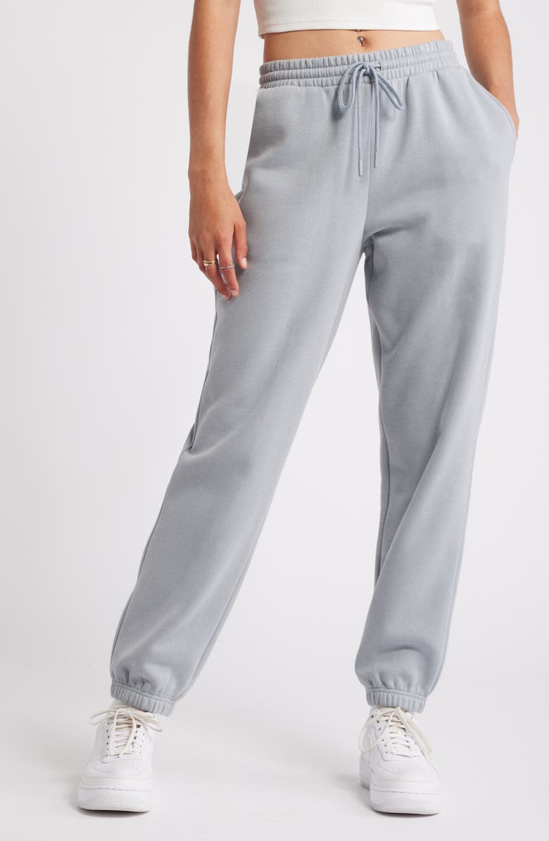 BP. Classic Fit Joggers, Main, color, Grey Weathervane