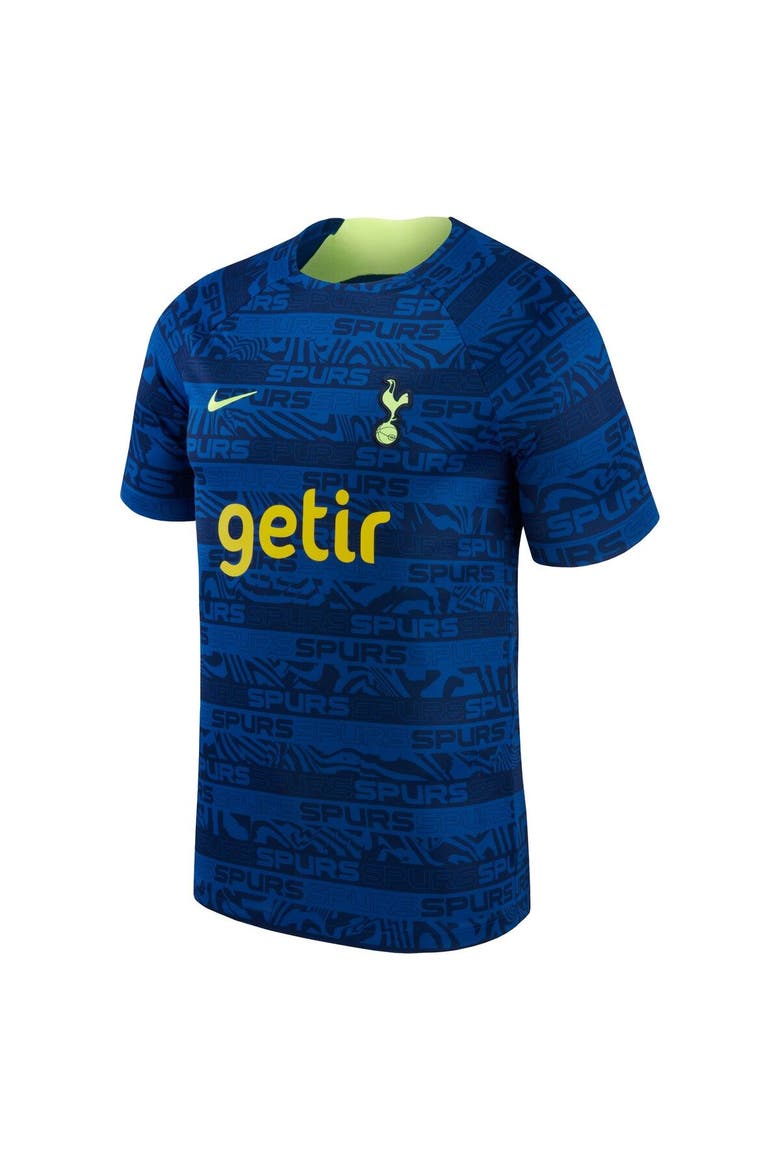 Youth Nike Blue Tottenham Hotspur 2022 Pre-Match Raglan Performance Top, Alternate, color, Blue